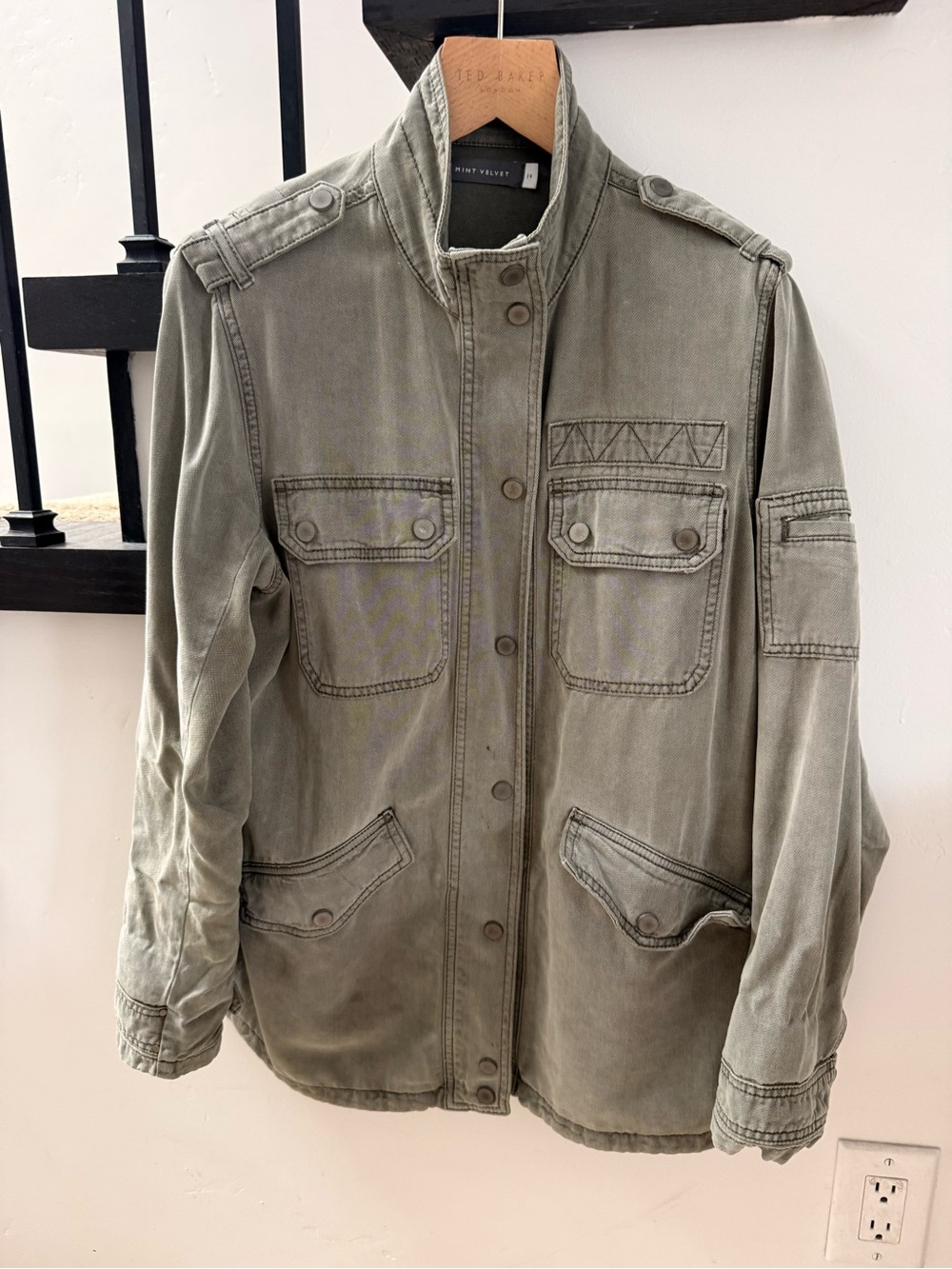 Mint velvet Olive Utility Field Jacket